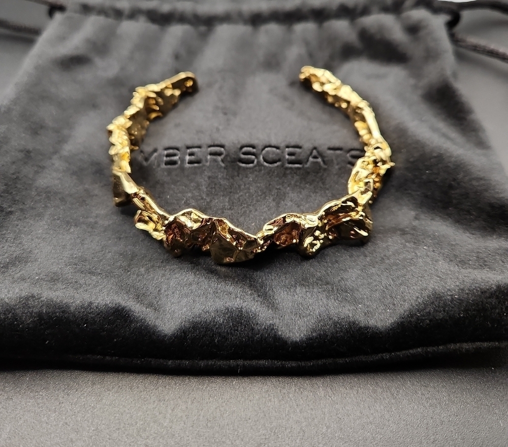 Amber Sceats Emery Bracelet 24K Gold Plated New